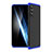 Funda Dura Plastico Rigida Carcasa Mate Frontal y Trasera 360 Grados P01 para Samsung Galaxy Quantum2 5G Azul y Negro