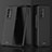 Funda Dura Plastico Rigida Carcasa Mate Frontal y Trasera 360 Grados P01 para Samsung Galaxy Z Fold2 5G Negro