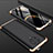 Funda Dura Plastico Rigida Carcasa Mate Frontal y Trasera 360 Grados P01 para Xiaomi Poco F2 Pro Oro y Negro