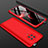 Funda Dura Plastico Rigida Carcasa Mate Frontal y Trasera 360 Grados P01 para Xiaomi Poco F2 Pro Rojo