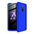 Funda Dura Plastico Rigida Carcasa Mate Frontal y Trasera 360 Grados P02 para OnePlus 7T Pro Azul