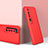 Funda Dura Plastico Rigida Carcasa Mate Frontal y Trasera 360 Grados P02 para Xiaomi Mi 10 Pro Rojo