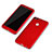 Funda Dura Plastico Rigida Carcasa Mate Frontal y Trasera 360 Grados para Huawei Enjoy 7S Rojo