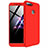 Funda Dura Plastico Rigida Carcasa Mate Frontal y Trasera 360 Grados para Huawei Honor 7A Rojo