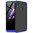 Funda Dura Plastico Rigida Carcasa Mate Frontal y Trasera 360 Grados para Huawei Honor 8X Max Azul y Negro