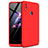 Funda Dura Plastico Rigida Carcasa Mate Frontal y Trasera 360 Grados para Huawei Honor 8X Max Rojo