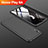 Funda Dura Plastico Rigida Carcasa Mate Frontal y Trasera 360 Grados para Huawei Honor Play 8A Negro