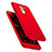 Funda Dura Plastico Rigida Carcasa Mate Frontal y Trasera 360 Grados para Huawei Mate 9 Lite Rojo