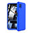Funda Dura Plastico Rigida Carcasa Mate Frontal y Trasera 360 Grados para Huawei P40 Lite Azul