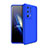 Funda Dura Plastico Rigida Carcasa Mate Frontal y Trasera 360 Grados para Huawei P40 Pro+ Plus Azul
