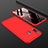 Funda Dura Plastico Rigida Carcasa Mate Frontal y Trasera 360 Grados para Samsung Galaxy A30 Rojo