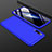 Funda Dura Plastico Rigida Carcasa Mate Frontal y Trasera 360 Grados para Samsung Galaxy A30S Azul