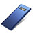 Funda Dura Plastico Rigida Carcasa Mate Frontal y Trasera 360 Grados para Samsung Galaxy Note 8 Duos N950F Azul