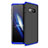 Funda Dura Plastico Rigida Carcasa Mate Frontal y Trasera 360 Grados para Samsung Galaxy S10e Azul y Negro