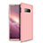 Funda Dura Plastico Rigida Carcasa Mate Frontal y Trasera 360 Grados para Samsung Galaxy S10e Oro Rosa