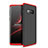 Funda Dura Plastico Rigida Carcasa Mate Frontal y Trasera 360 Grados para Samsung Galaxy S10e Rojo y Negro