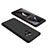 Funda Dura Plastico Rigida Carcasa Mate Frontal y Trasera 360 Grados para Samsung Galaxy S9 Negro
