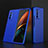 Funda Dura Plastico Rigida Carcasa Mate Frontal y Trasera 360 Grados para Samsung Galaxy Z Fold2 5G Azul