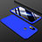 Funda Dura Plastico Rigida Carcasa Mate Frontal y Trasera 360 Grados para Xiaomi Mi 8 Azul