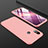 Funda Dura Plastico Rigida Carcasa Mate Frontal y Trasera 360 Grados para Xiaomi Mi 8 Oro Rosa