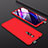 Funda Dura Plastico Rigida Carcasa Mate Frontal y Trasera 360 Grados para Xiaomi Mi 9T Rojo