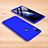 Funda Dura Plastico Rigida Carcasa Mate Frontal y Trasera 360 Grados para Xiaomi Mi Play 4G Azul