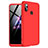 Funda Dura Plastico Rigida Carcasa Mate Frontal y Trasera 360 Grados para Xiaomi Redmi Note 6 Pro Rojo