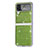 Funda Dura Plastico Rigida Carcasa Mate L02 para Samsung Galaxy Z Flip4 5G Verde