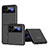 Funda Dura Plastico Rigida Carcasa Mate L08 para Samsung Galaxy Z Flip3 5G Negro