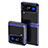 Funda Dura Plastico Rigida Carcasa Mate L08 para Samsung Galaxy Z Flip4 5G Azul