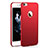 Funda Dura Plastico Rigida Carcasa Mate M01 para Apple iPhone 6S Plus Rojo