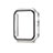 Funda Dura Plastico Rigida Carcasa Mate M01 para Apple iWatch 5 40mm Plata