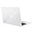 Funda Dura Plastico Rigida Carcasa Mate M01 para Apple MacBook Air 13 pulgadas (2020) Claro