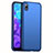 Funda Dura Plastico Rigida Carcasa Mate M01 para Huawei Enjoy 8S Azul