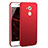 Funda Dura Plastico Rigida Carcasa Mate M01 para Huawei Honor 6C Rojo