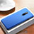 Funda Dura Plastico Rigida Carcasa Mate M01 para OnePlus 7T Pro 5G Azul