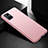 Funda Dura Plastico Rigida Carcasa Mate M01 para Samsung Galaxy A51 4G Oro Rosa