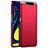 Funda Dura Plastico Rigida Carcasa Mate M01 para Samsung Galaxy A80 Rojo