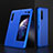 Funda Dura Plastico Rigida Carcasa Mate M01 para Samsung Galaxy Fold Azul