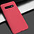 Funda Dura Plastico Rigida Carcasa Mate M01 para Samsung Galaxy S10 Plus Rojo