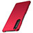 Funda Dura Plastico Rigida Carcasa Mate M01 para Sony Xperia 1 II Rojo