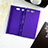 Funda Dura Plastico Rigida Carcasa Mate M01 para Sony Xperia XZ1 Compact Morado