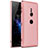 Funda Dura Plastico Rigida Carcasa Mate M01 para Sony Xperia XZ2 Oro Rosa