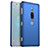 Funda Dura Plastico Rigida Carcasa Mate M01 para Sony Xperia XZ2 Premium Azul