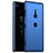 Funda Dura Plastico Rigida Carcasa Mate M01 para Sony Xperia XZ3 Azul
