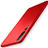 Funda Dura Plastico Rigida Carcasa Mate M01 para Xiaomi Mi 10 Pro Rojo