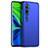 Funda Dura Plastico Rigida Carcasa Mate M01 para Xiaomi Mi Note 10 Azul