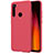 Funda Dura Plastico Rigida Carcasa Mate M01 para Xiaomi Redmi Note 8 Rojo