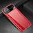 Funda Dura Plastico Rigida Carcasa Mate M02 para Apple iPhone 11 Rojo