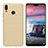 Funda Dura Plastico Rigida Carcasa Mate M02 para Huawei Enjoy 9 Plus Oro